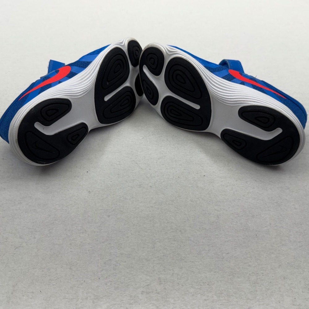 Nike Kids Revolution 12.5C Kids Sneakers Blue/Crimso Brand New Strap Unisex - Picture 9 of 9